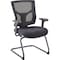 Lorell CHAIR, GUEST, PADDED SEAT, BLK LLR62009 - alternate 1